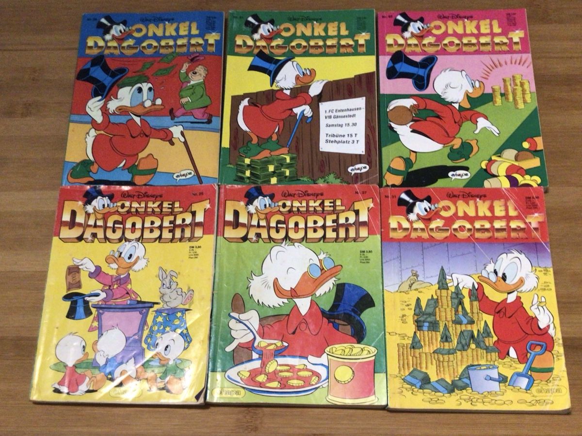 Fumetti: Sammlung 6x Onkel Dagobert Comics, Walt Disney – Usato da Hüntwangen venduto da Capricancer