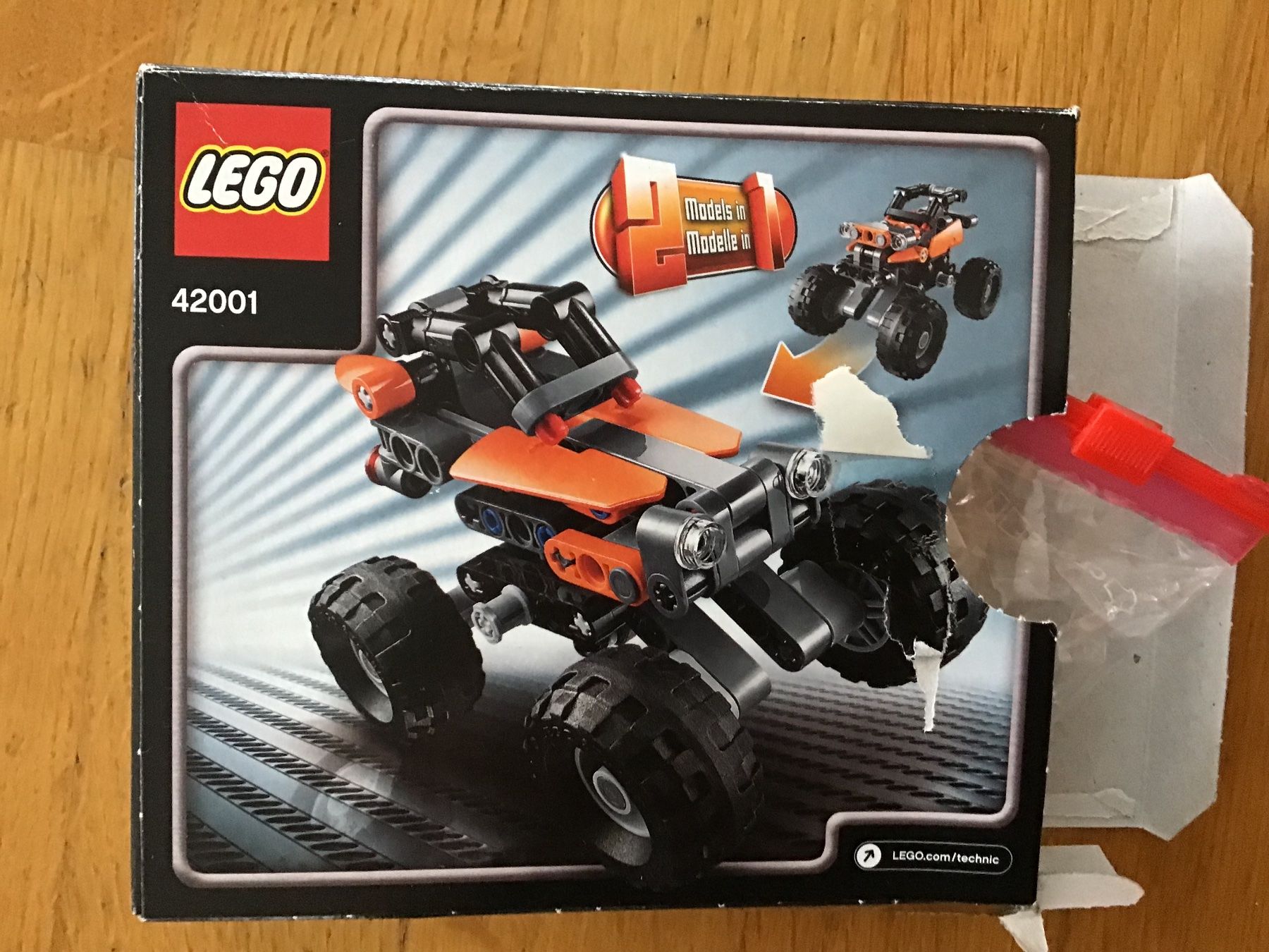 Technics Kit di costruzioni: Lego Technik 42001 Mini Geländewagen – Usato da Kreuzlingen venduto da zwergli05 1