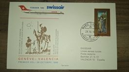 Swissair Geneve - Valencia 29.10.1990