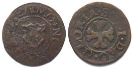 URI Kreuzer 1627 Kupfer SELTEN!