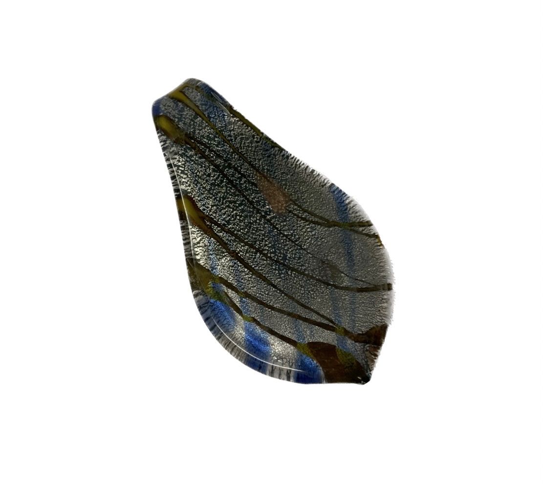 Murano Ciondoli: Anhänger Murano Glas Blatt – Usato da Basel venduto da Budas