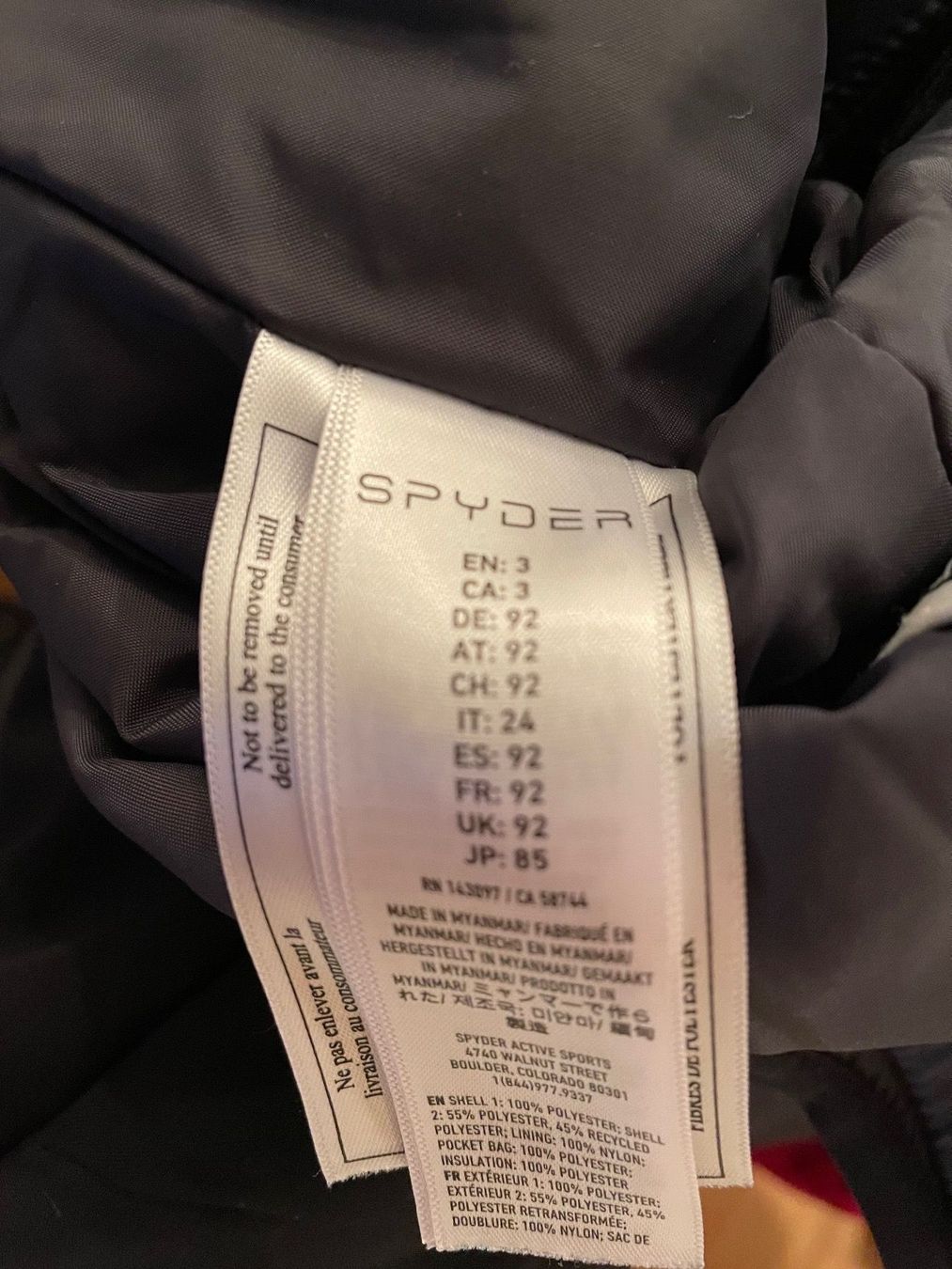 Sci: SPYDER Skipants Size 92 Black,as NEW – Nuovo (secondo la descrizione) da Montagnola venduto da eva_gm6j 5