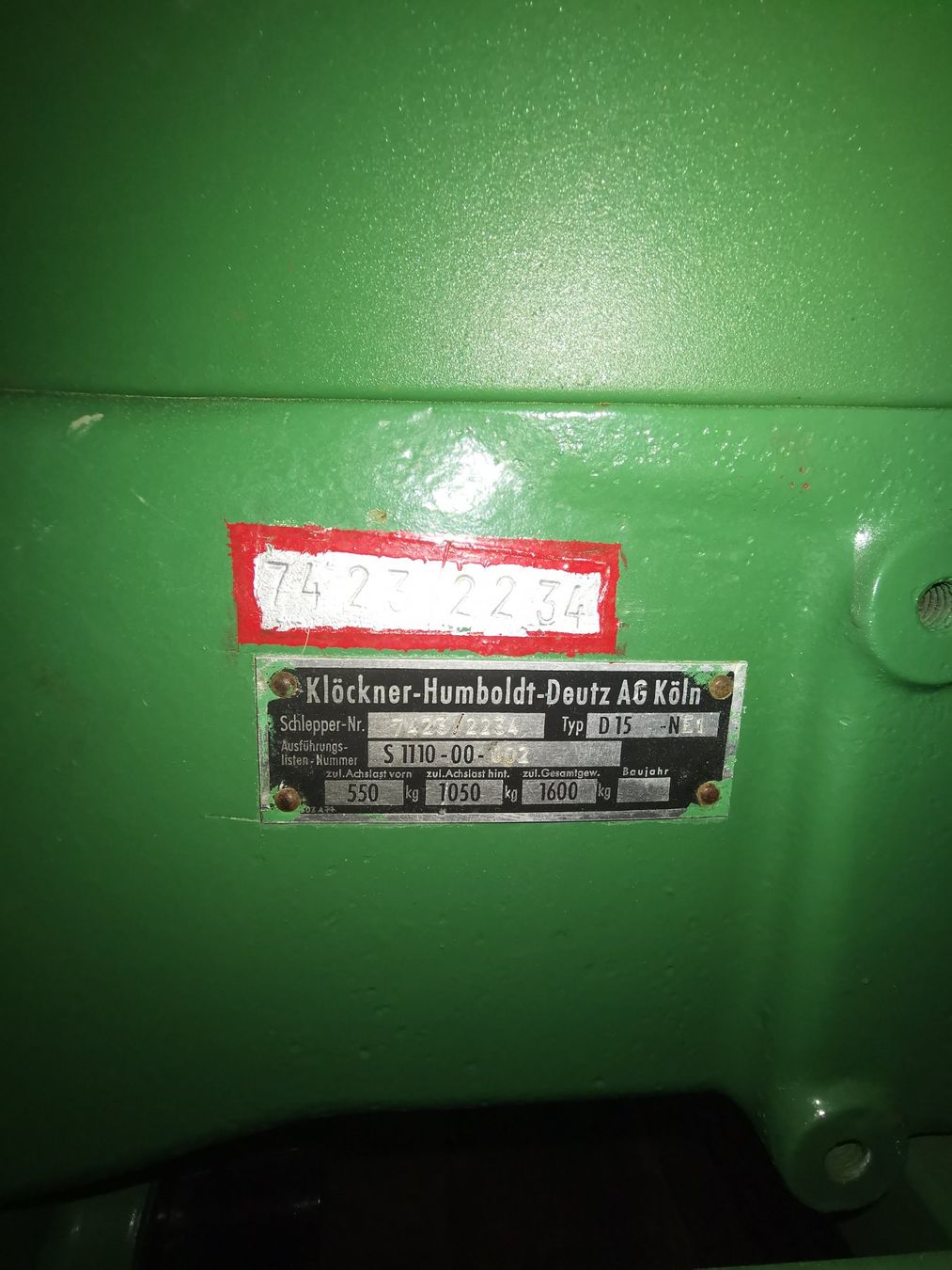 Deutz Trattori: Deutz D15 – Usato da Buttwil venduto da obelix-idefix 8