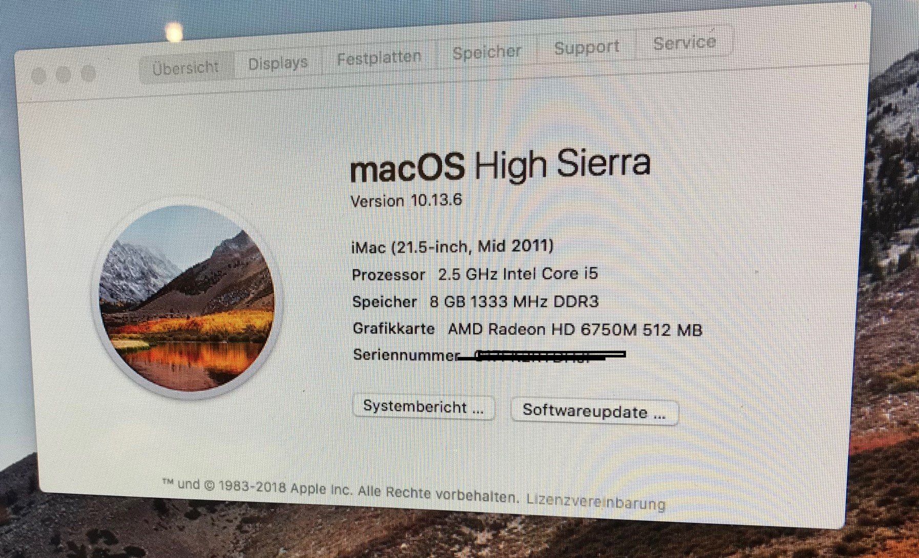 Apple PC: iMac 21,5 Zoll All-in-One – Usato da Zürich venduto da switzerland60 1