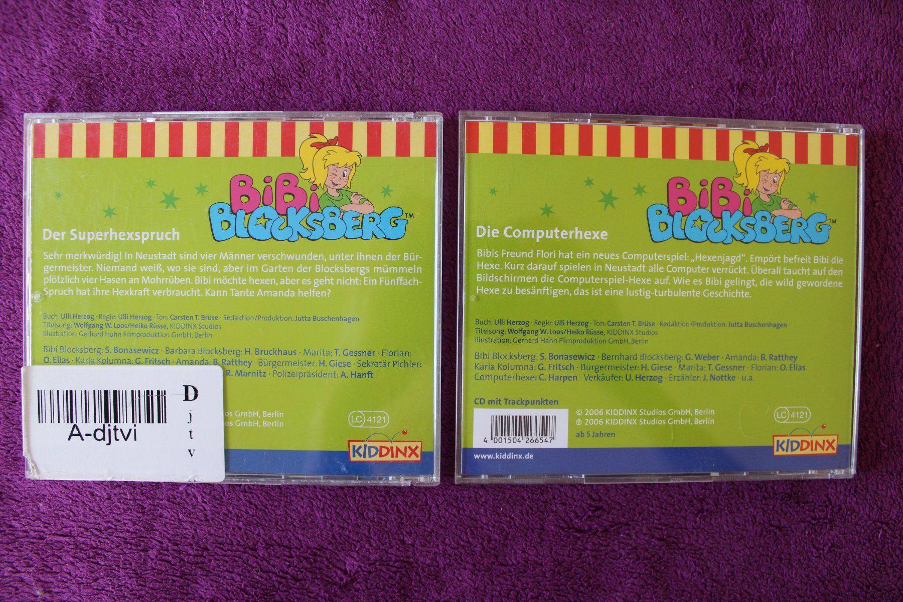 CDs: 6 - Bibi Blocksberg - Hörspiel - CD´s – Gebraucht aus Müllheim Dorf von Seeeule01 4