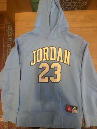Jordan Hoodie blau mit Aufdruck