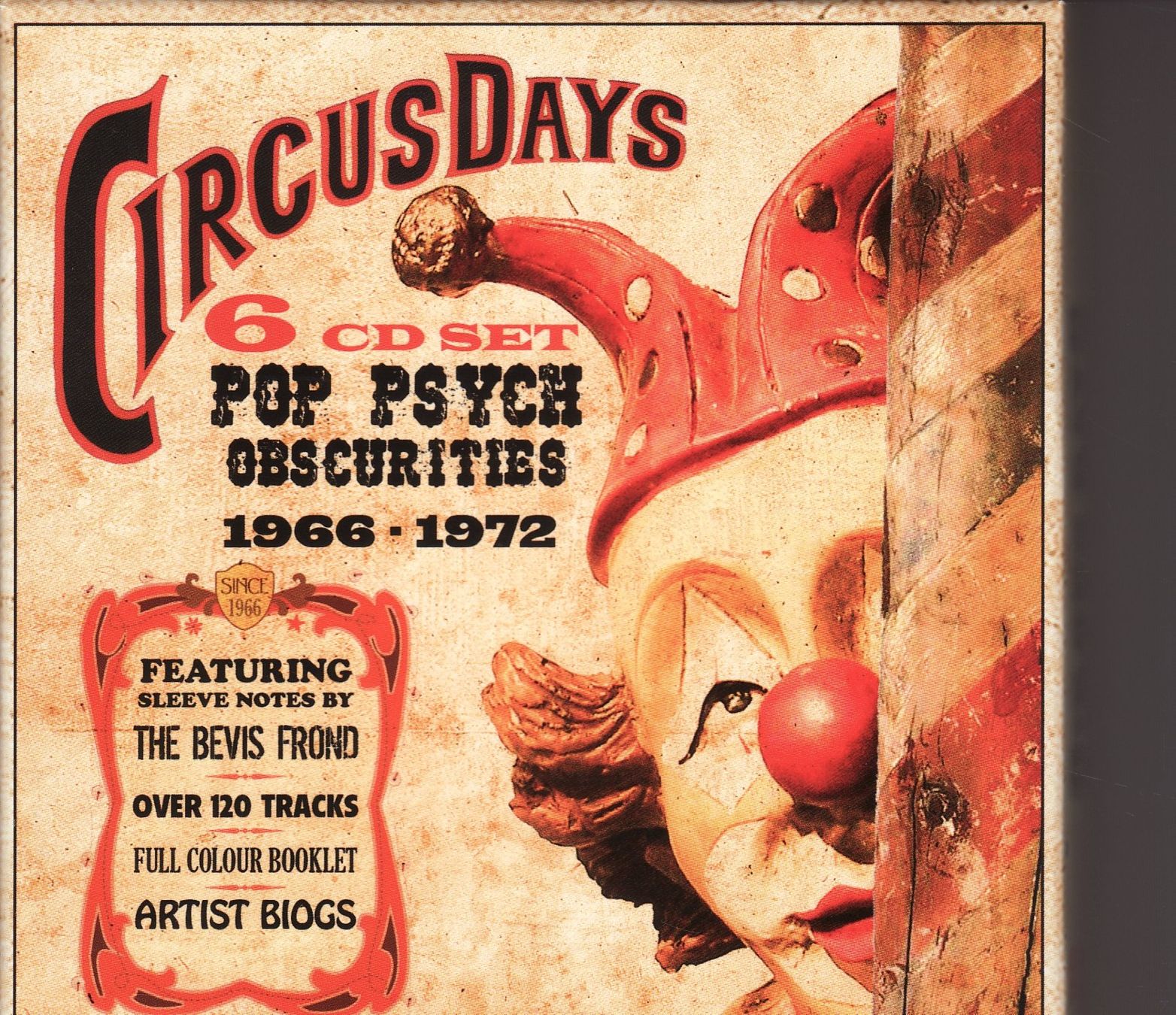 CD: Various – Circus Days - Pop Psych Obscurities... – Nuovo (secondo la descrizione) da Boussens venduto da catfood01