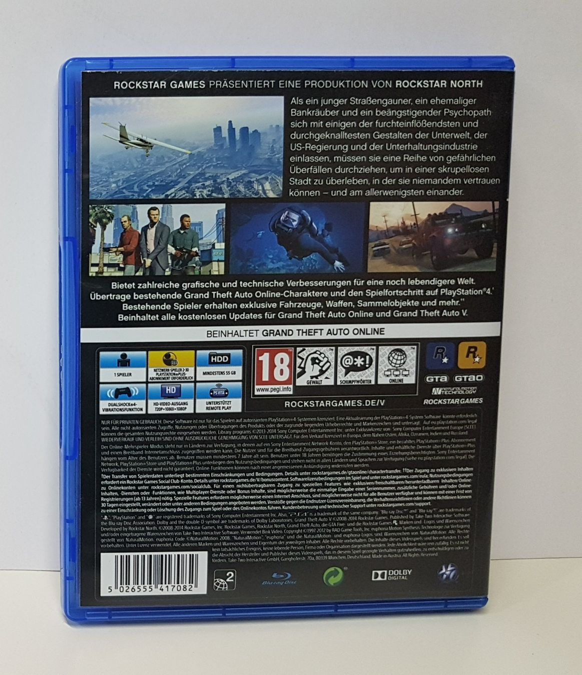 Sony Giochi: Grand Theft Auto 5 / GTA V   PS4 – Usato da Schüpfheim venduto da Games_Spielkonsolen 2