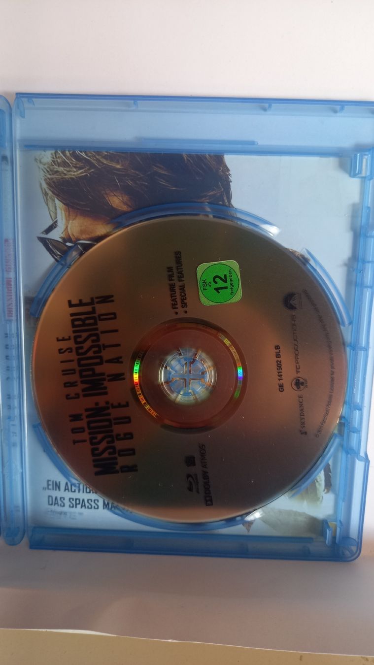 Tutti i DVDs: Blu-ray Mission Impossible Rogue Nation Tom Cruise – Usato da St. Gallen venduto da Bir_Rer 1