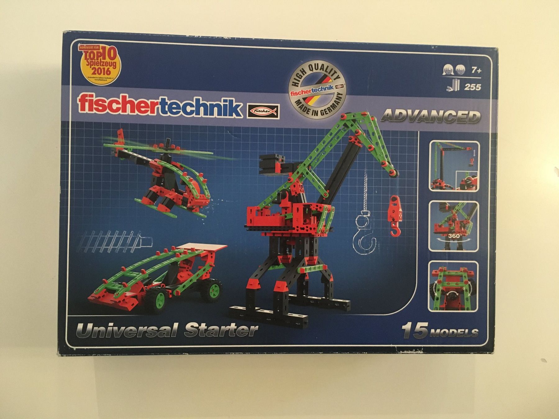 Fischer Baukästen: Fischertechnik Advanced - Universal Starter - 7+ - NEW – Neu und originalverpackt aus Le Noirmont von