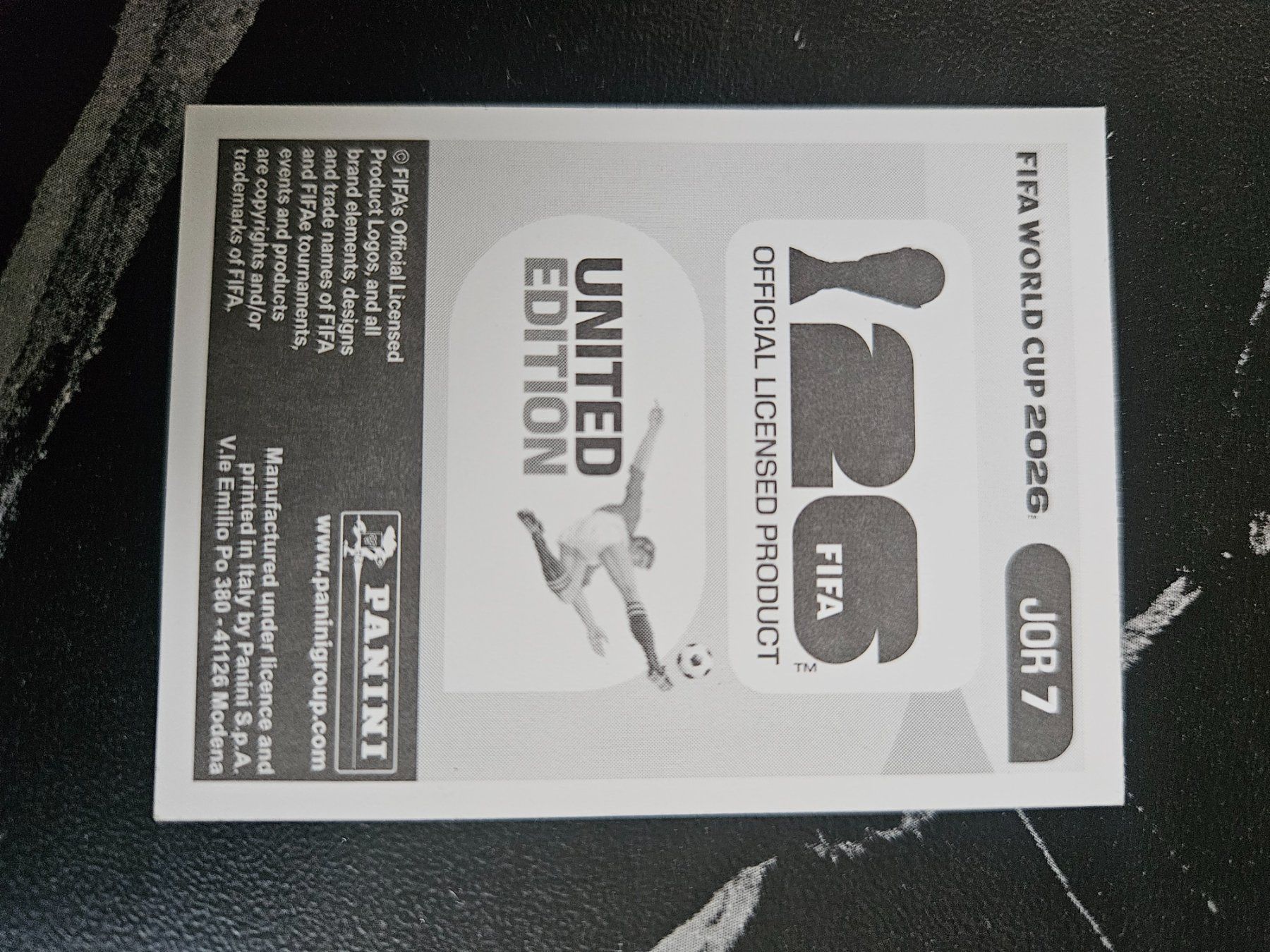 Panini Sammelbilder & Trading cards: JOR7 – Gebraucht aus Würenlingen von Dinli 1