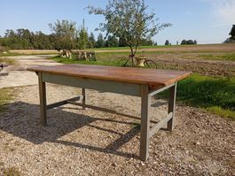 TSH402 Vintage Esstisch Küchentisch Arbeitstisch Dinning