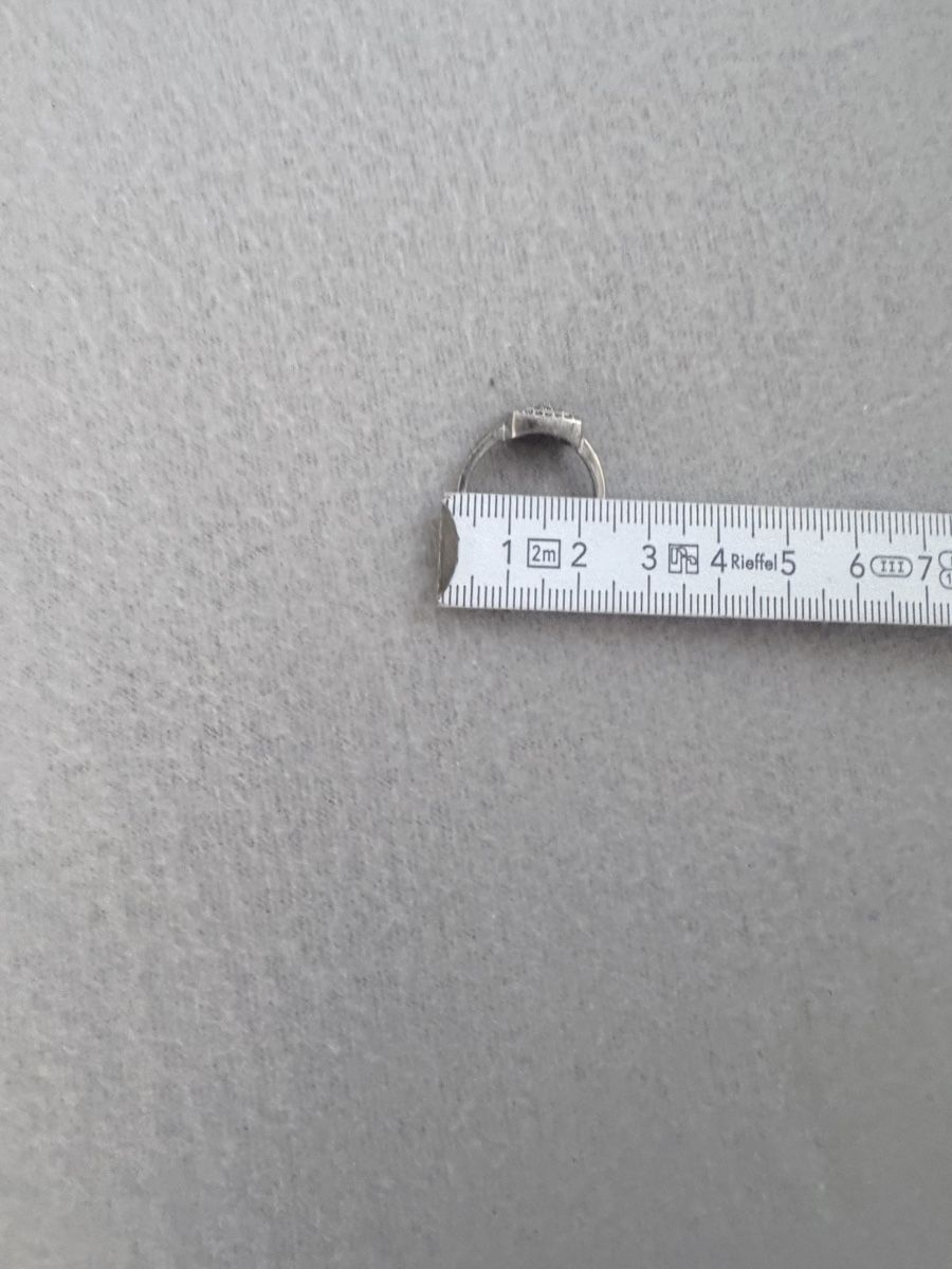 Anelli: Wunderschöner Silberring mit Zirkonia Steinen, Grösse 17 – Usato da Neuhausen venduto da tuzla75 3