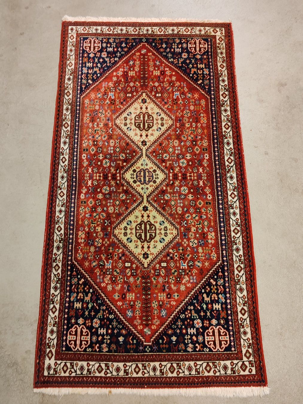 Tappeti: ABADEH Perser Teppich Iran, Orientteppich 195 x 101 cm – Usato da Luzern venduto da Lager6640