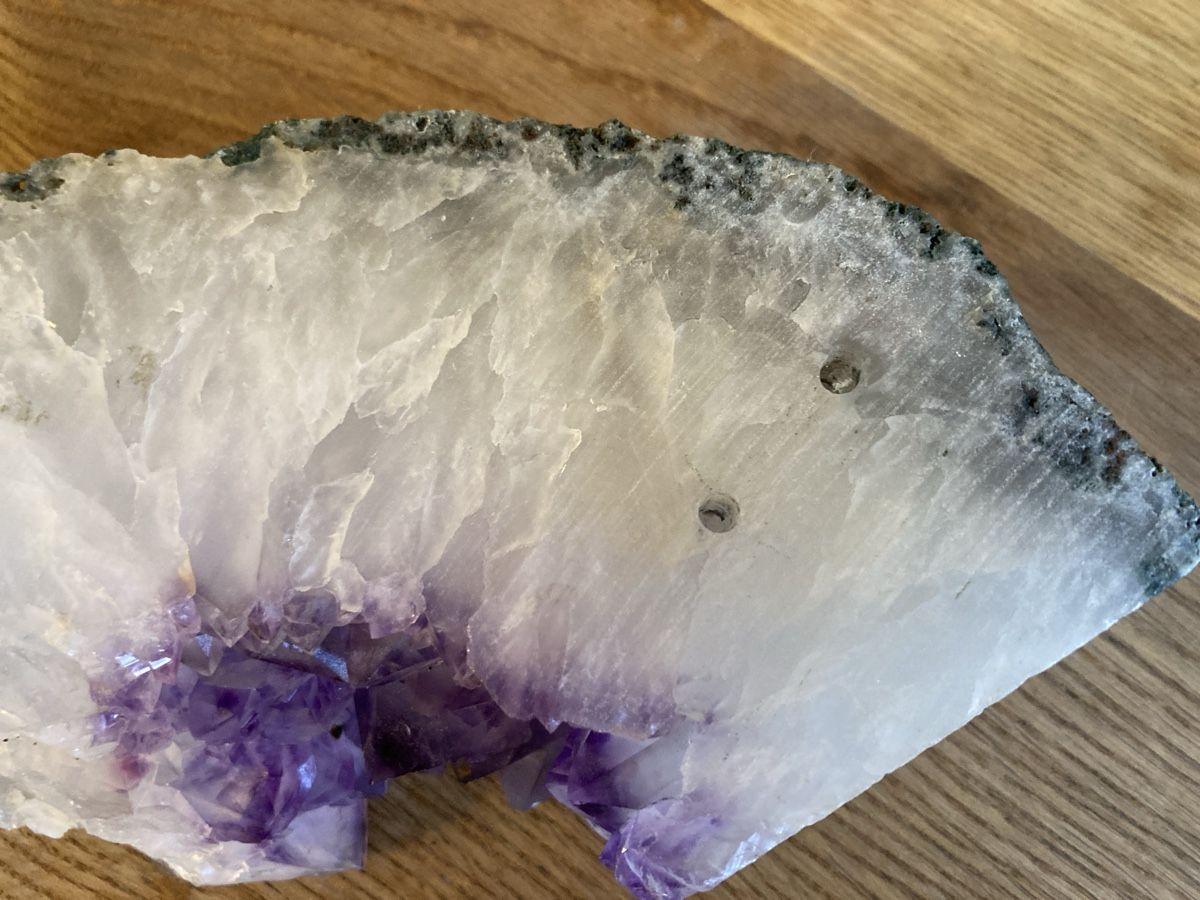 Minéraux & Lithothérapie: Amethyst Druse Brasilien – D'occasion à Romanshorn par Mainzel82 2