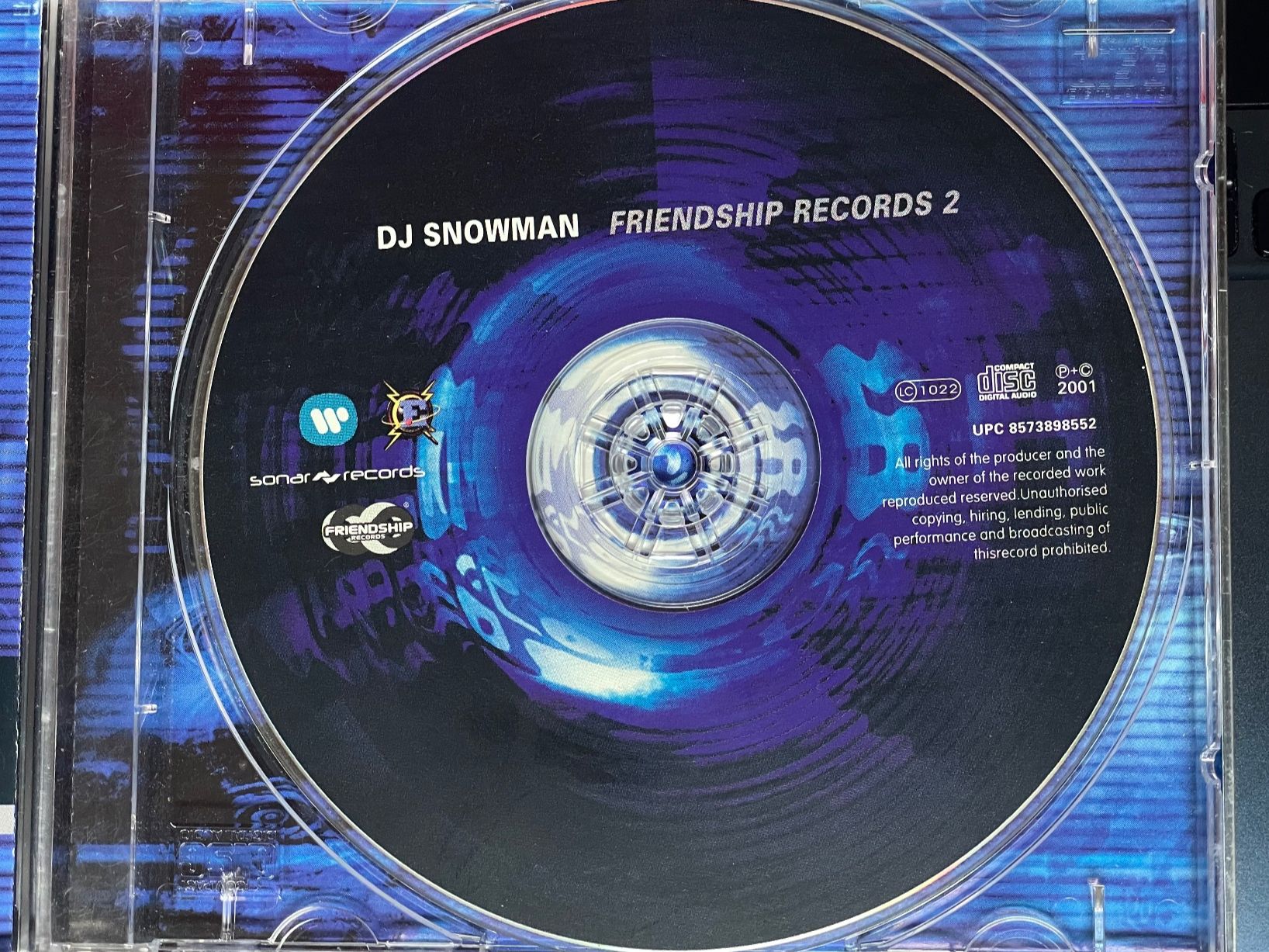 CD: DJ Snowman – Usato da Muri b. Bern venduto da AdidasCollector 3
