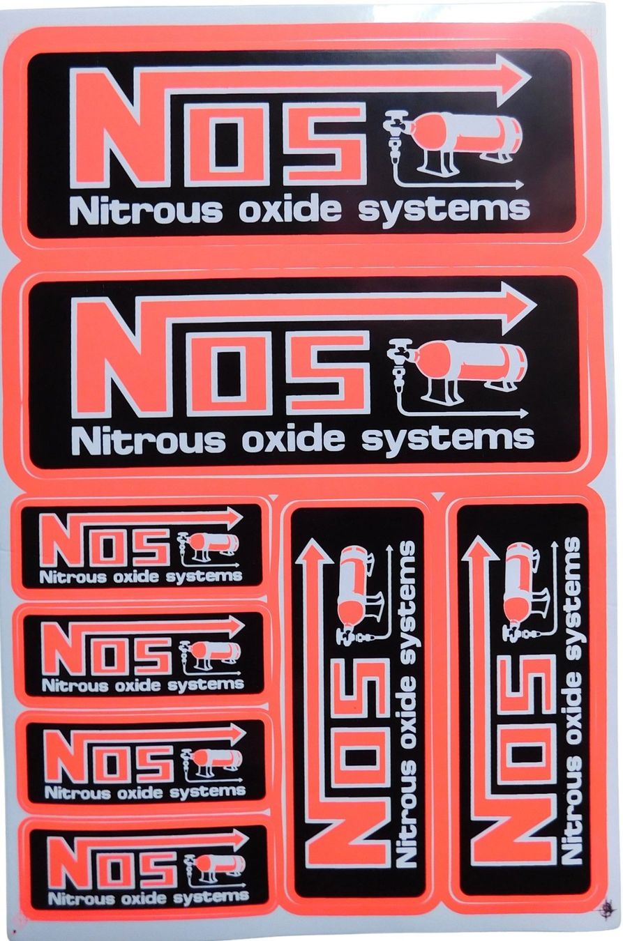 Sticker: NOS N.O.S. Aufkleber Sticker 1,Bogen 27 x 18 cm Tuning ST333 – Nuovo e nell'imballaggio originale da Forchheim venduto da einfachklever