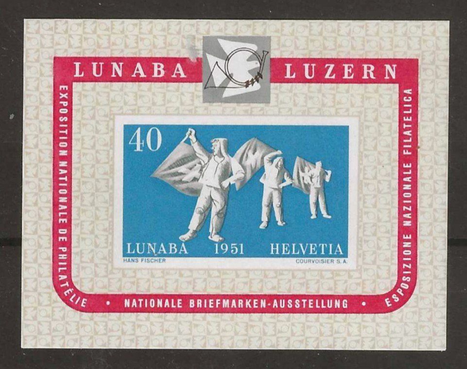 Tutti i francobolli: 1951 : Lunaba Block, postfrisch ** – Nuovo (secondo la descrizione) da Gümligen venduto da Geniusbuy