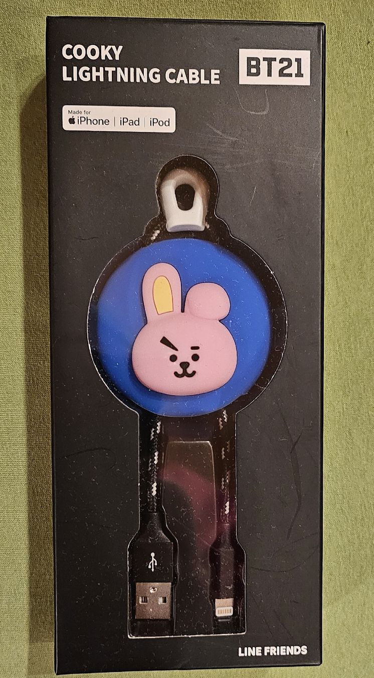 Caricabatterie: BT21 Cooky Lightning Ladekabel neu & OVP – Nuovo e nell'imballaggio originale da Wimmis venduto da sal_rj9j