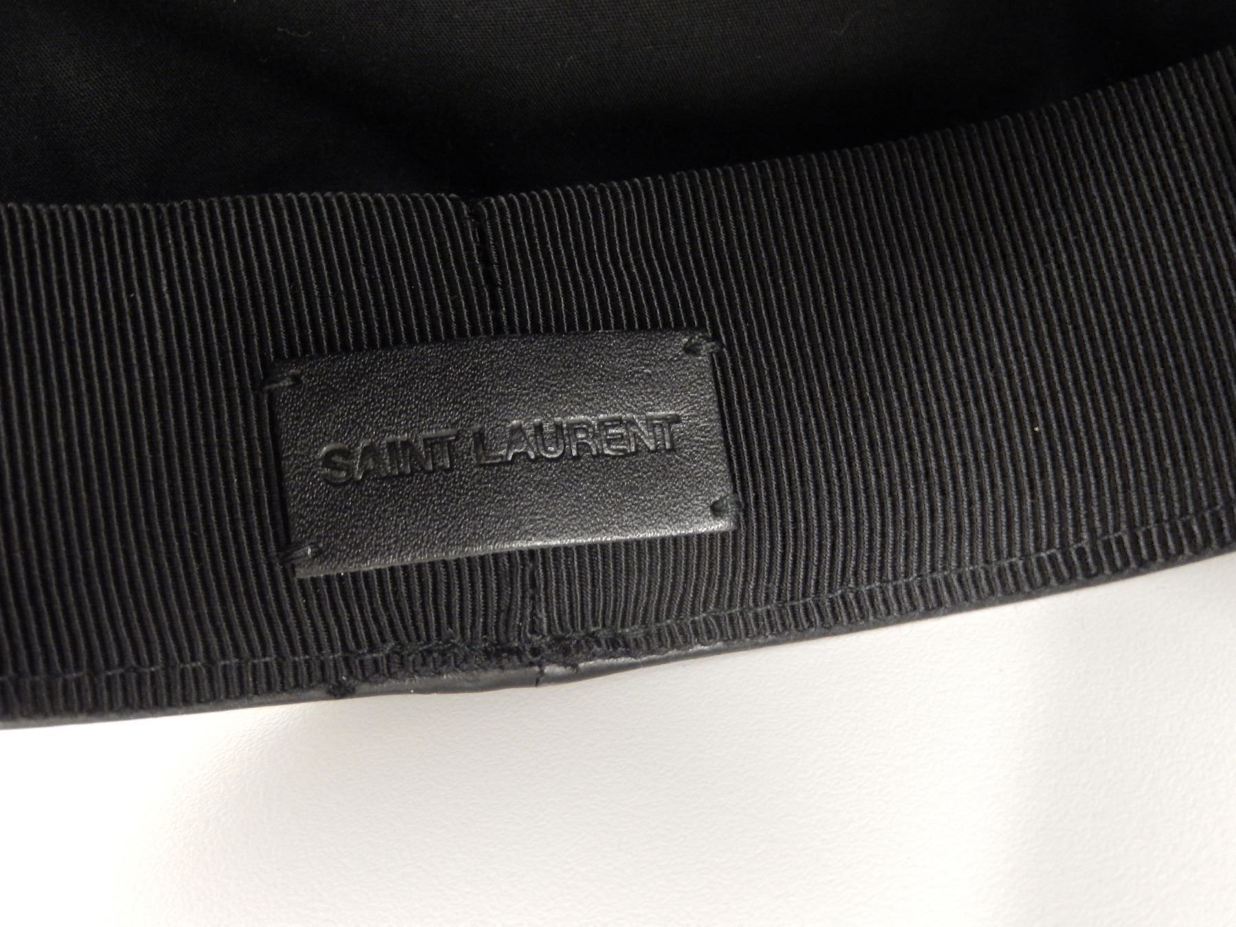 Saint Laurent Hüte, Mützen & Caps: Orig. SAINT LAURENT Ledermütze Gr. S – Neu (gemäss Beschreibung) aus Tuggen von vivira 5