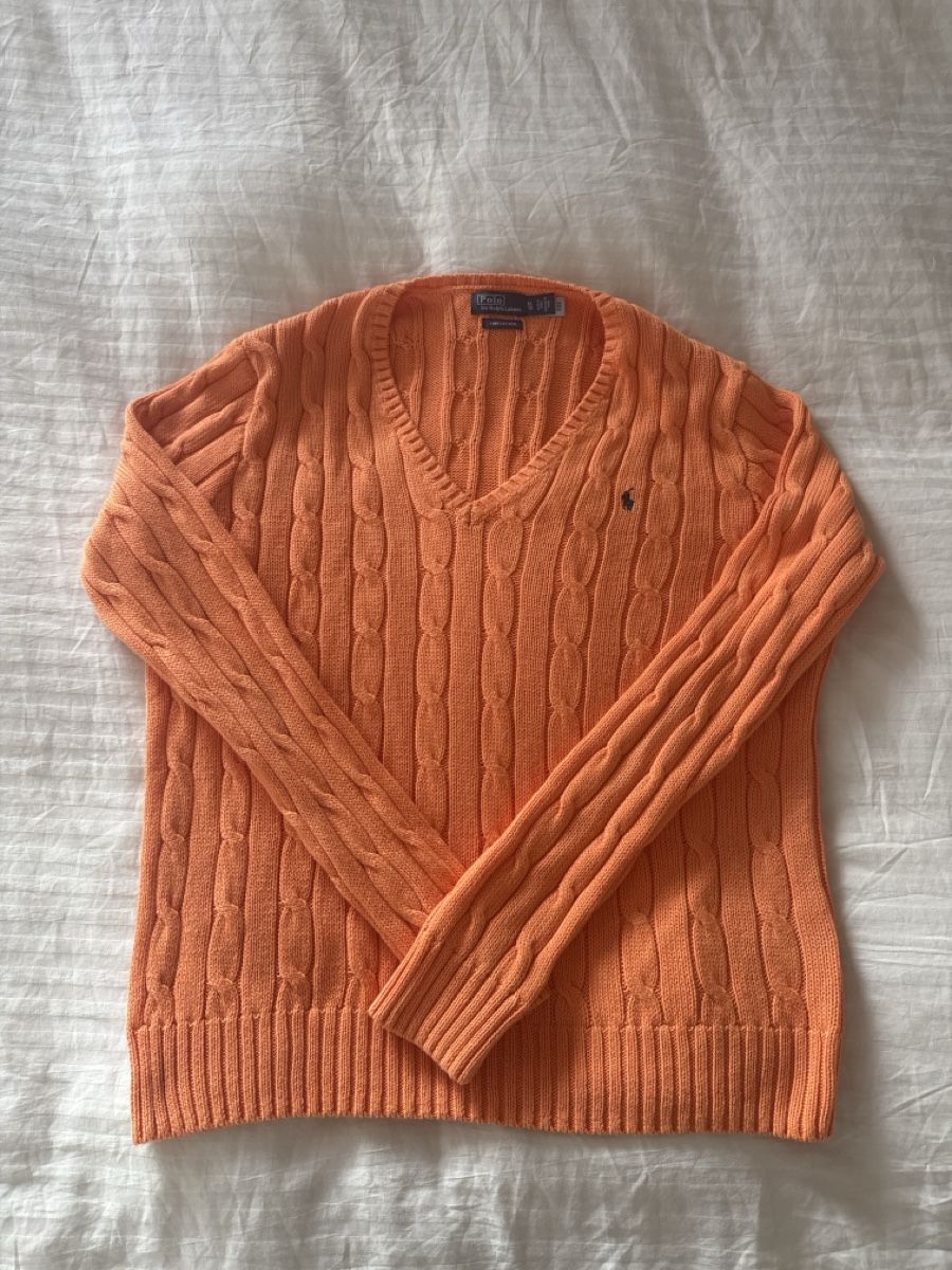 Ralph Lauren Pullover & Sweatshirts: Ralph Lauren Pullover orange, Grösse XL – Gebraucht aus Gümligen von GraceBarclay