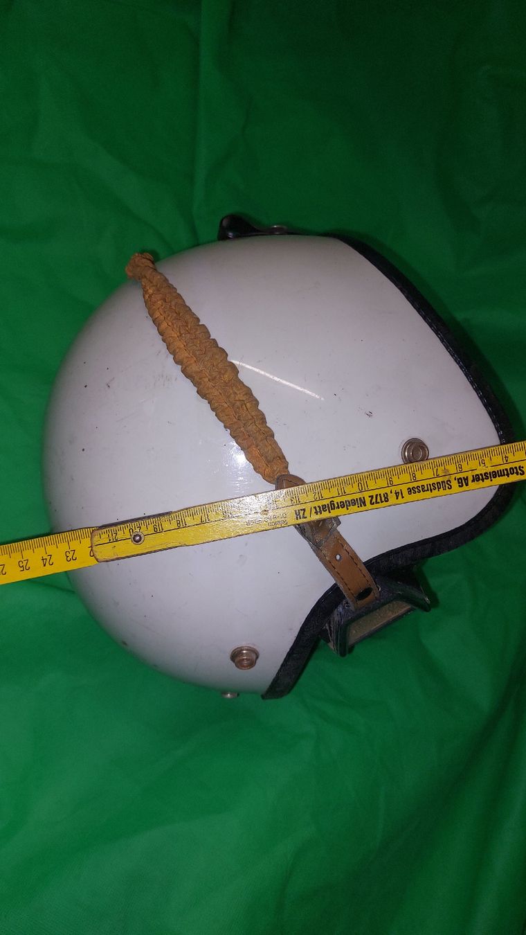 Caschi & visiere: Helm Oldtimer Vintage Rollerhelm Motorradhelm mit Brille  – Usato da Opfertshofen SH venduto da museumswert 6