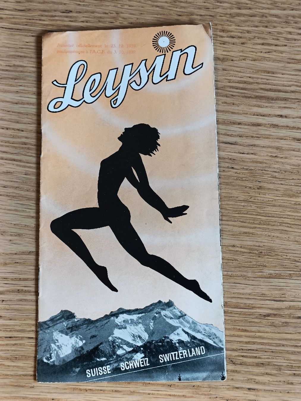 Documenti: Alter Prospekt / Leysin - Ausgabe 1939 – Usato da Brugg AG venduto da Ente015