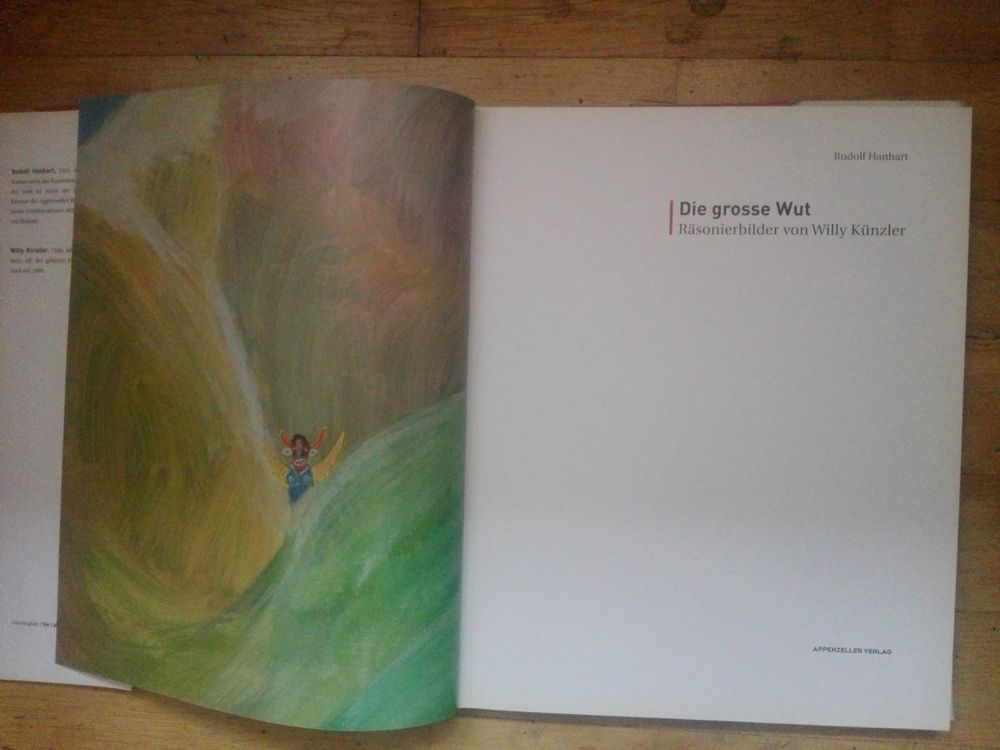 Die grosse Wut (Rudolf Hanhart) Räsonierbilder Wily Künzler Kaufen
