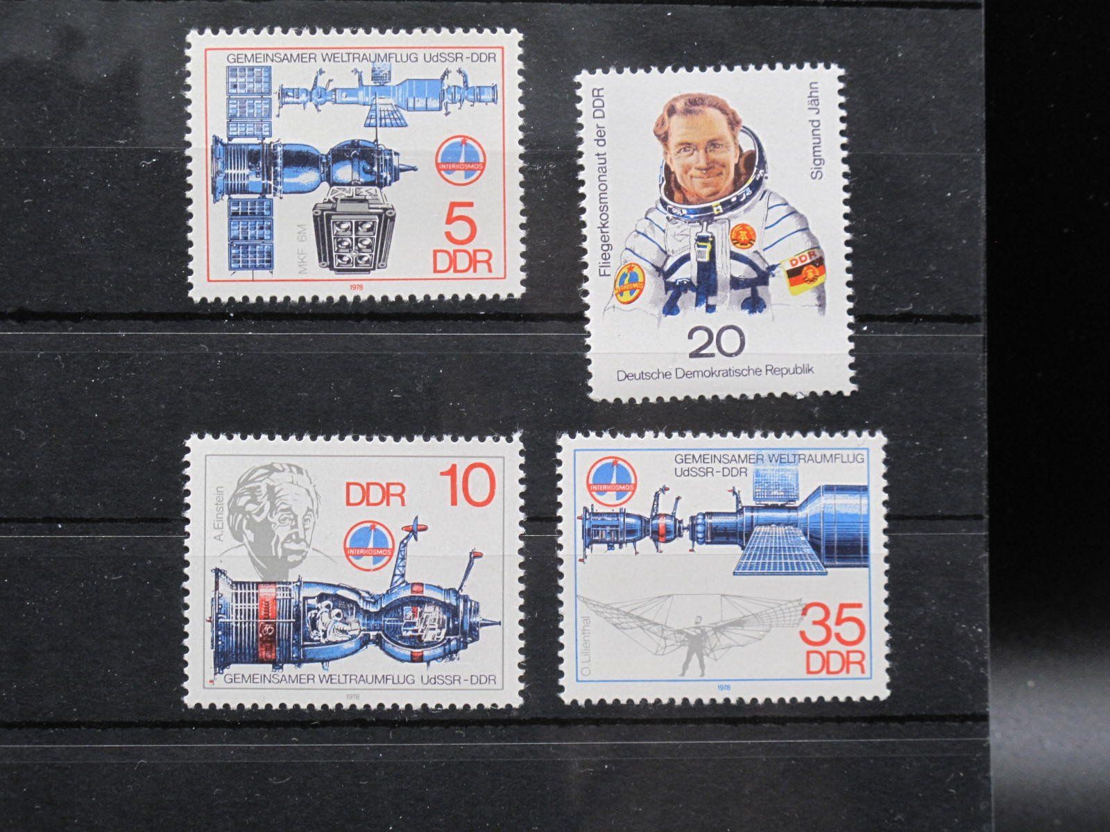 Tutti i francobolli: DDR 1978 Weltraumflug ** – Usato da Wil SG venduto da fva01