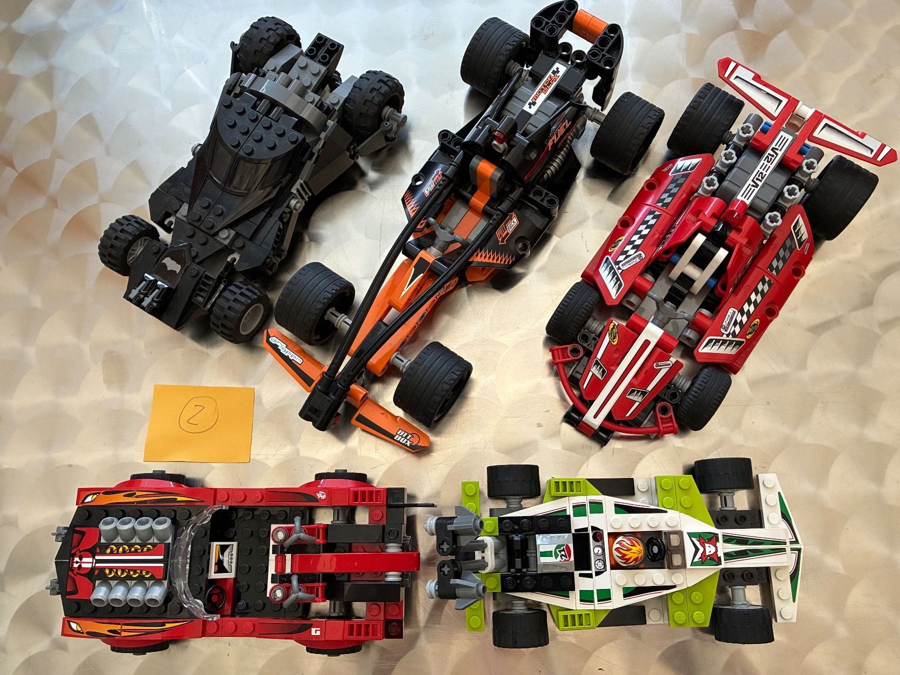 Lego Jeux de construction: LEGO Technik 5 Rennautos – D'occasion à Reigoldswil par Frog40