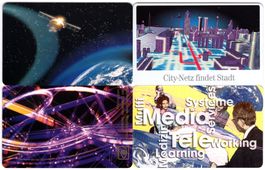 4 volle Deutsche Telefonkarten der A-Serie