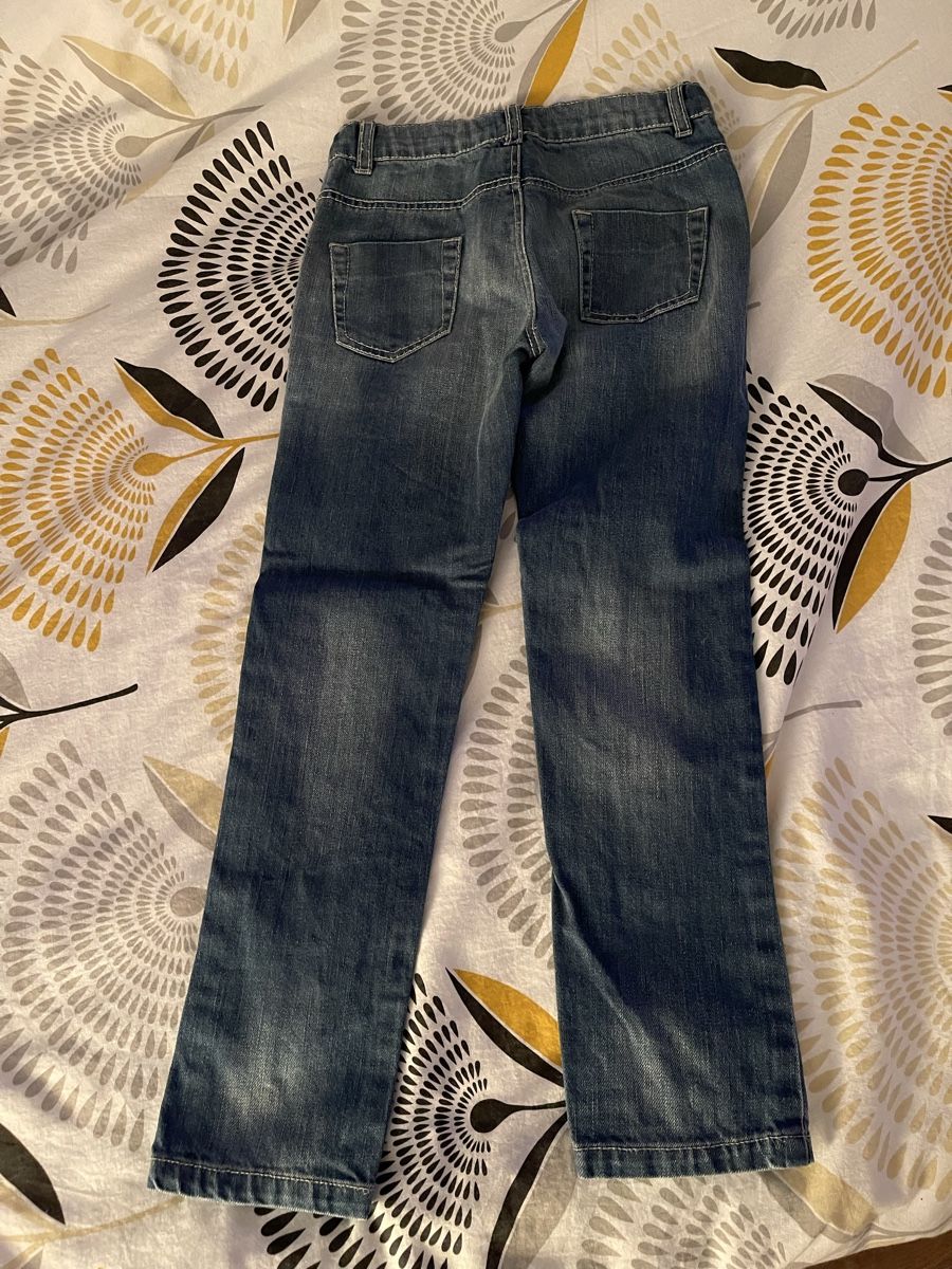 Pantaloni: Jeans fille 7-8 ans – Usato da MARLY venduto da AISLEE 3