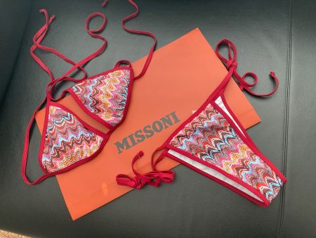 BIKINI SET, GR. S, mit MISSONI BAG, NEU!