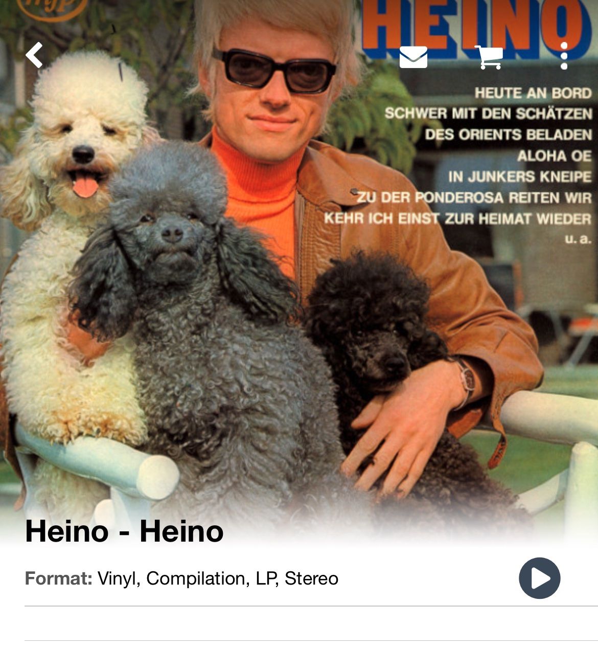 Dischi in vinile: Vinyl-Sammlung -  Heino – Usato da Döttingen venduto da zha_xh2w 3