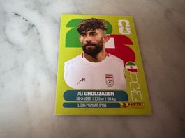 Panini Fifa Fussball WM 2026 Sticker Ali Gholizadeh IRN 20