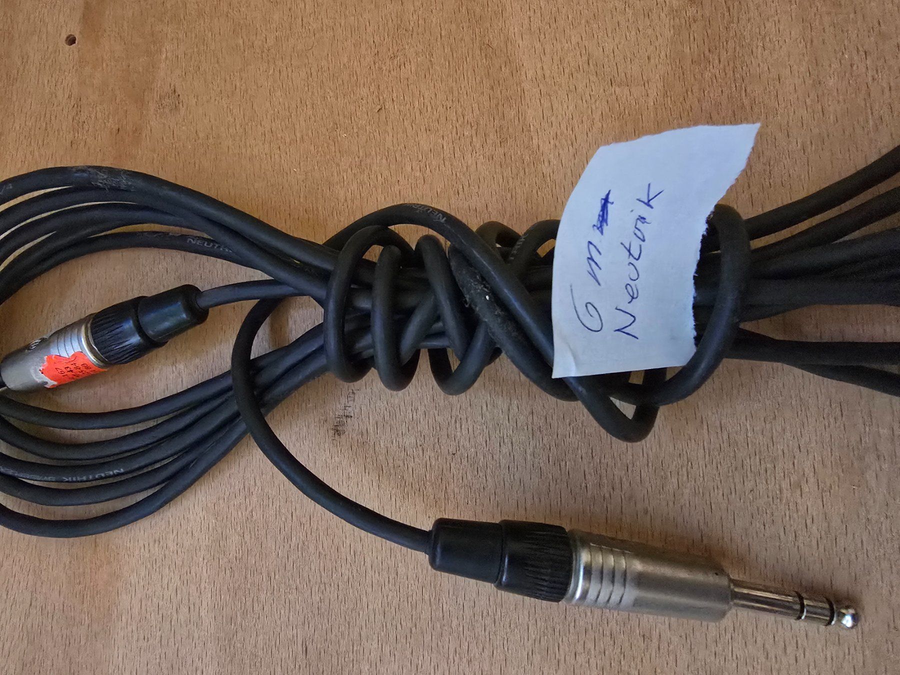 Neutrik Kabel: Neutrik 6m. jack – Gebraucht aus Kreuzlingen von Pino55558 1