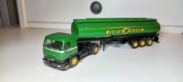 Roskopf Art.480 H0 1:87 BÜSSING BS 16 S Tanksattelzug BP