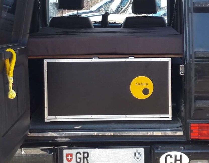 Box da tetto: Mercedes / puch G Ququq Box Camping Box bus van – Usato da Zürich venduto da Zuerich_Seebach 1