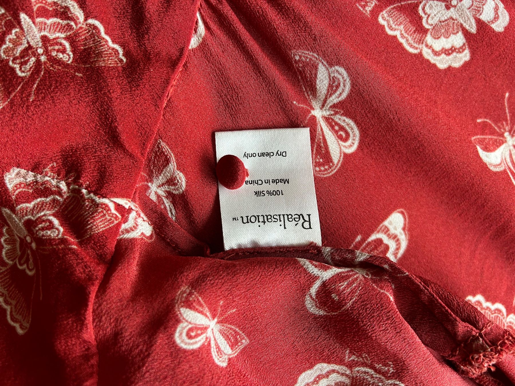 Camicette: Realisation S Silk Red Top – Nuovo (secondo la descrizione) da Zürich venduto da okarioto 5