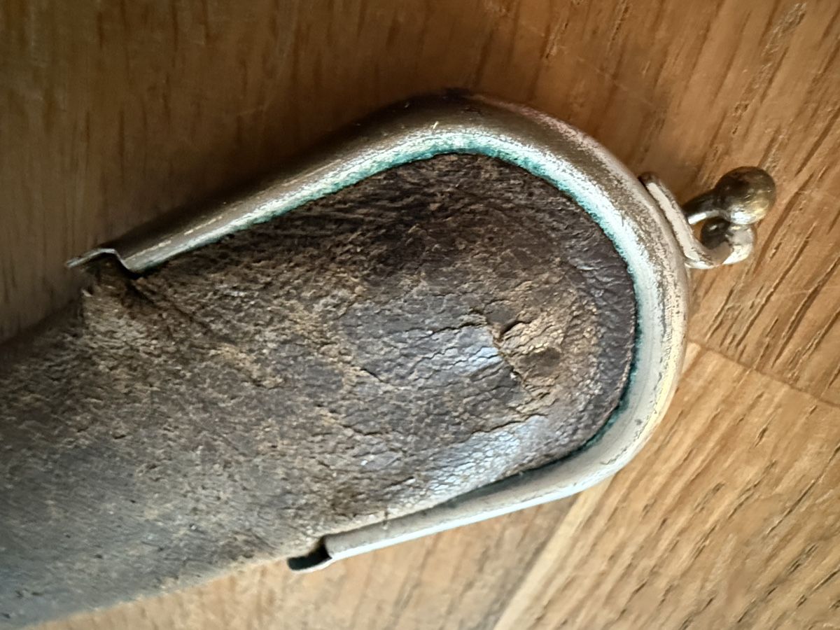 Solingen Couteaux de poche: Antikes Taschenmesser mit Ledertasche  – D'occasion à Goldach par Messerguru 5