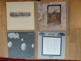 4 vinyl - Uriah Heep, UFO, Led Zeppelin, King Crimson