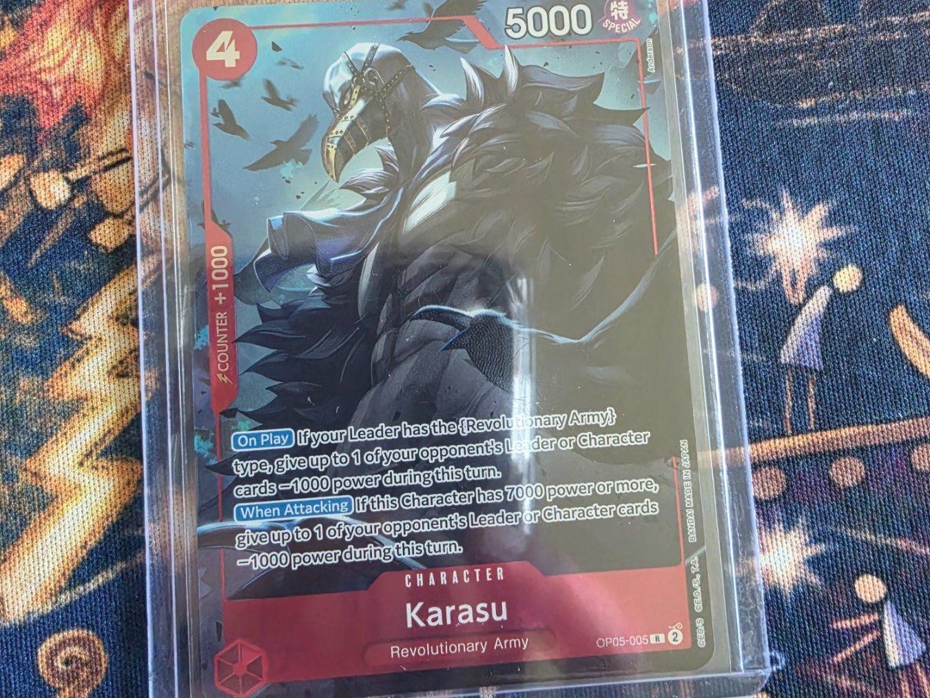 Bandai Cartes à collectionner: One Piece OP05-005 Karasu! – D'occasion à Genestrerio par AM_98