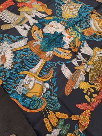 Foulard Hermes designed by Annie Faivre