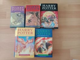 5x J. K. Rowling Harry Potter english vol. 3 - 7