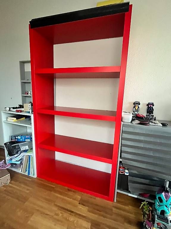 Regale: Regal rot – Gebraucht aus Langendorf von Tbejda 2