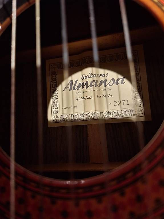 Strumenti musicali: Almansa Gitarre model 435 Gitarre – Usato da Vilters venduto da leco01 4