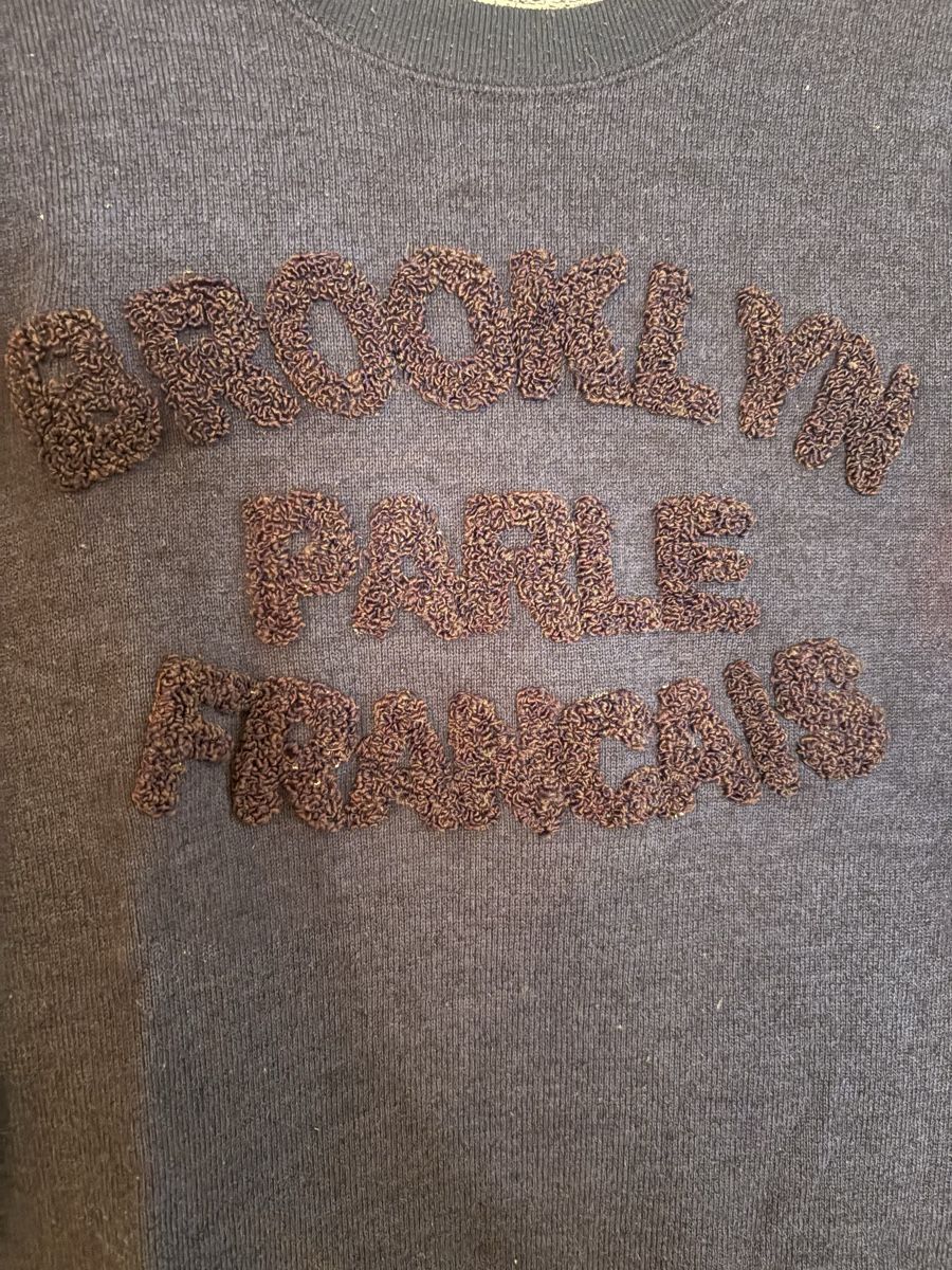 Maglioni & Felpe: Pull BWGH, Size M, "Brooklyn Parle Francais" – Usato da Neuchâtel venduto da sharposneaks 1