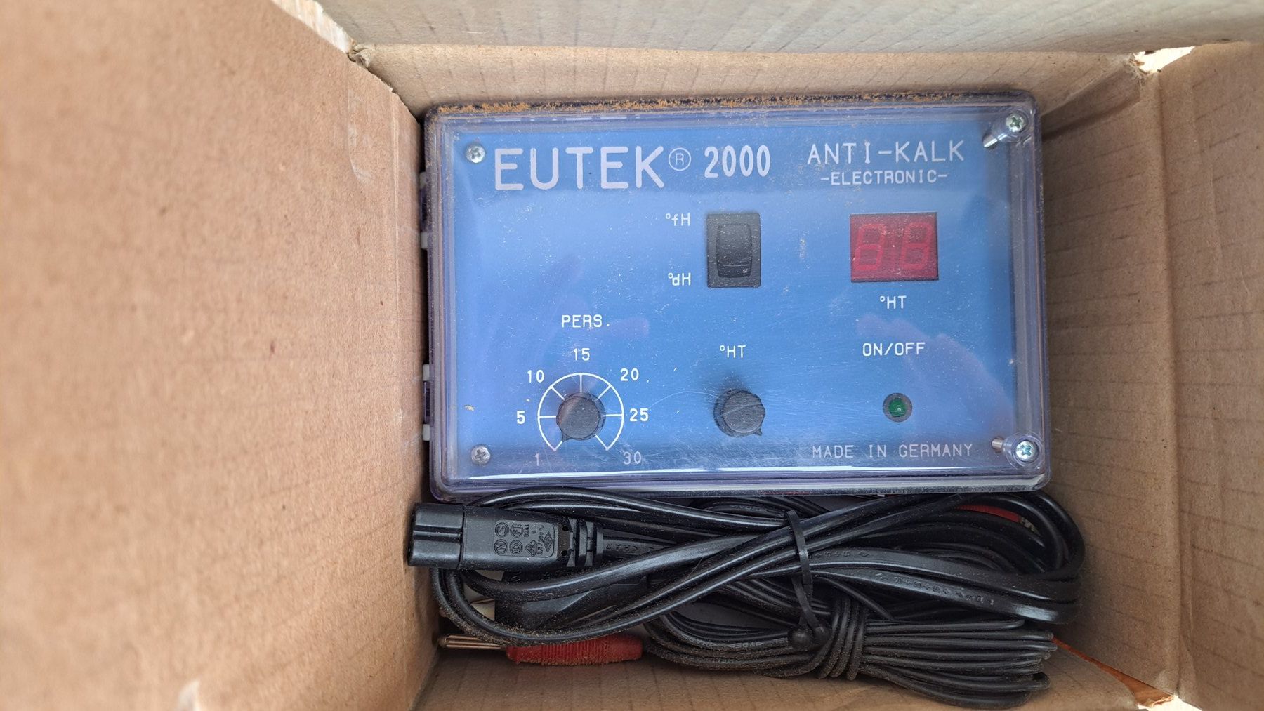Sanitari: EUTEK 2000 Anti-Kalk System, elektronisch, NEU! – Nuovo e nell'imballaggio originale da Weggis venduto da Mercedes_09