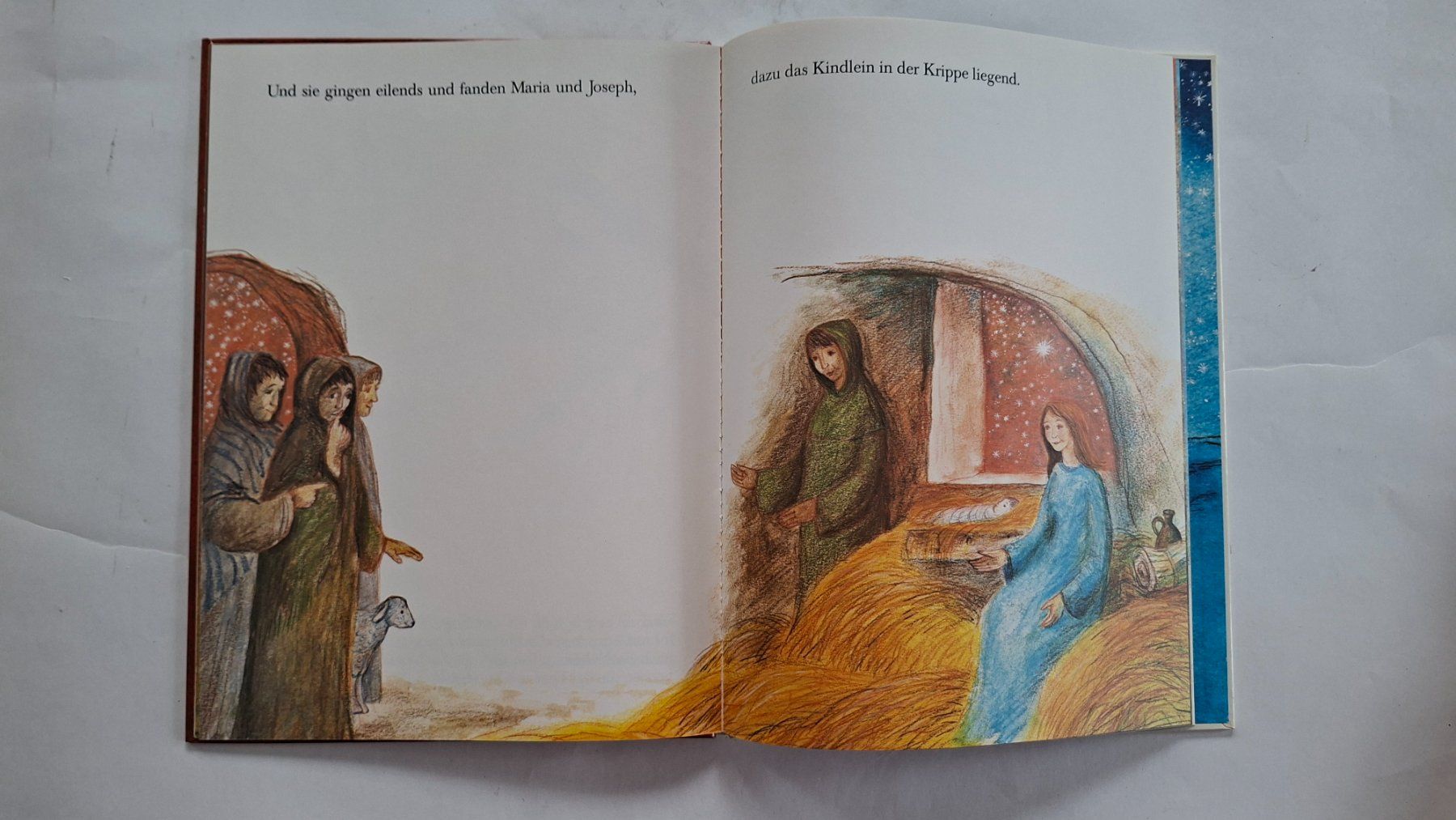 Bücher: Die Weihnachtsgeschichte, Bernadette, Bilderbuch – Gebraucht aus Opfikon von Diversamente 5