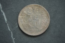 Pièces 5CHF 1923